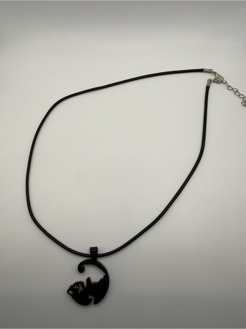 Black Cat Pendant Necklace - Women Jewelry